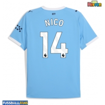 Manchester City Nico Gonzalez #14 Heimtrikot 2025-26 Kurzarm